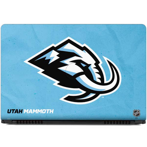 NHL Utah Mammoth Distressed Blue Dell Inspiron Skin