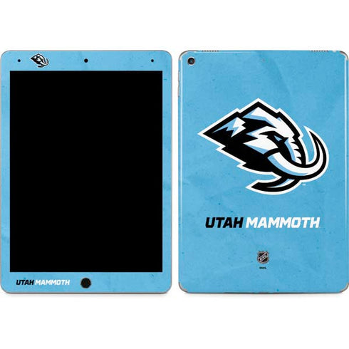 NHL Utah Mammoth Distressed Blue iPad Skins