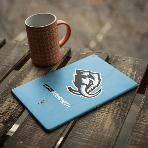 NHL Utah Mammoth Distressed Blue iPad Skins