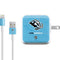NHL Utah Mammoth Distressed Blue iPad Charger (10W USB) Skin