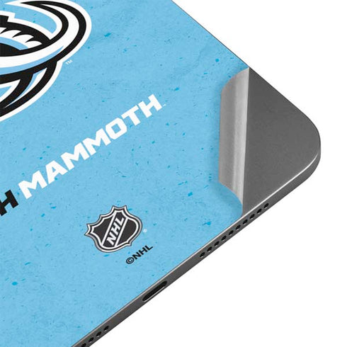 NHL Utah Mammoth Distressed Blue Apple iPad Mini Skin