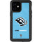 NHL Utah Mammoth Distressed Blue iPhone 12 Mini Waterproof Case