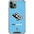 NHL Utah Mammoth Distressed Blue iPhone 12 Pro Clear Case
