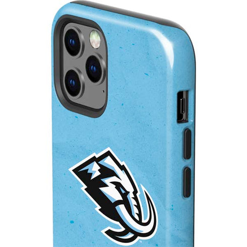 NHL Utah Mammoth Distressed Blue iPhone 12 Pro Impact Case