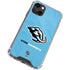 NHL Utah Mammoth Distressed Blue iPhone 13 Mini Clear Case