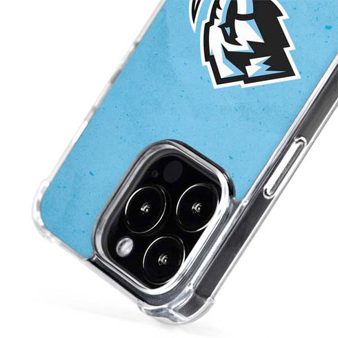 NHL Utah Mammoth Distressed Blue iPhone 13 Pro MagSafe Case