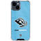 NHL Utah Mammoth Distressed Blue iPhone 14 Plus Clear Case