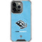NHL Utah Mammoth Distressed Blue iPhone 14 Pro Clear Case