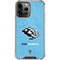 NHL Utah Mammoth Distressed Blue iPhone 14 Pro Max Clear Case