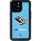NHL Utah Mammoth Distressed Blue iPhone 14 Pro Max Waterproof Case