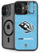 NHL Utah Mammoth Distressed Blue iPhone 16 Kickstand Case