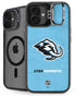 NHL Utah Mammoth Distressed Blue iPhone 16 Kickstand Case