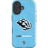 NHL Utah Mammoth Distressed Blue iPhone 16 Plus Impact Case