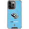 NHL Utah Mammoth Distressed Blue iPhone 16 Pro Clear Case
