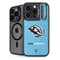 NHL Utah Mammoth Distressed Blue iPhone 16 Pro Max Kickstand Case