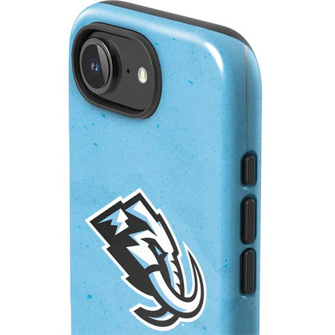 NHL Utah Mammoth Distressed Blue iPhone 16e Impact Case