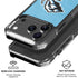 NHL Utah Mammoth Distressed Blue iPhone 18 Pro Clear Case