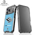 NHL Utah Mammoth Distressed Blue iPhone 18 Pro Clear Case