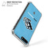 NHL Utah Mammoth Distressed Blue iPhone 7/8 Plus Clear Case