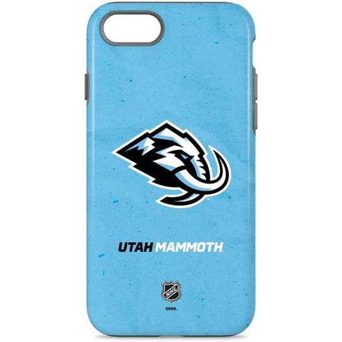 NHL Utah Mammoth Distressed Blue iPhone 7 Pro Case