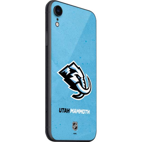 NHL Utah Mammoth Distressed Blue iPhone SE (2nd & 3rd Gen) Skin