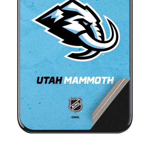 NHL Utah Mammoth Distressed Blue iPhone SE (2nd & 3rd Gen) Skin