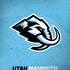 NHL Utah Mammoth Distressed Blue iPhone X Skin