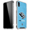 NHL Utah Mammoth Distressed Blue iPhone XR Clear Case