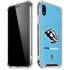 NHL Utah Mammoth Distressed Blue iPhone XR Clear Case