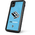NHL Utah Mammoth Distressed Blue iPhone XR Waterproof Case