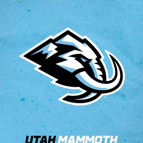 NHL Utah Mammoth Distressed Blue iPhone XS Skin