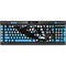 NHL Utah Mammoth Distressed Blue K95 RGB PLATINUM Mechanical Gaming Keyboard Skin