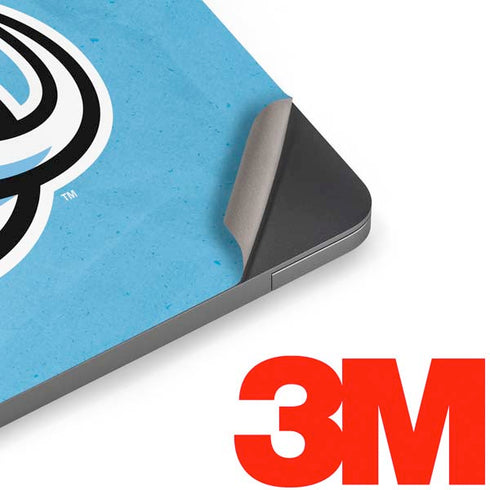 NHL Utah Mammoth Distressed Blue Apple MacBook Air Skin