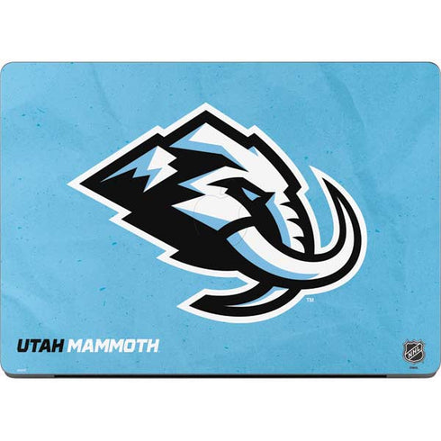 NHL Utah Mammoth Distressed Blue MacBook Pro 14in (2021-24) Skin