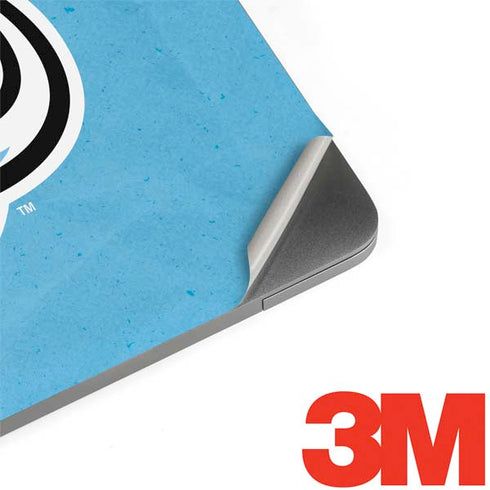 NHL Utah Mammoth Distressed Blue Apple MacBook Pro 15-inch Skin