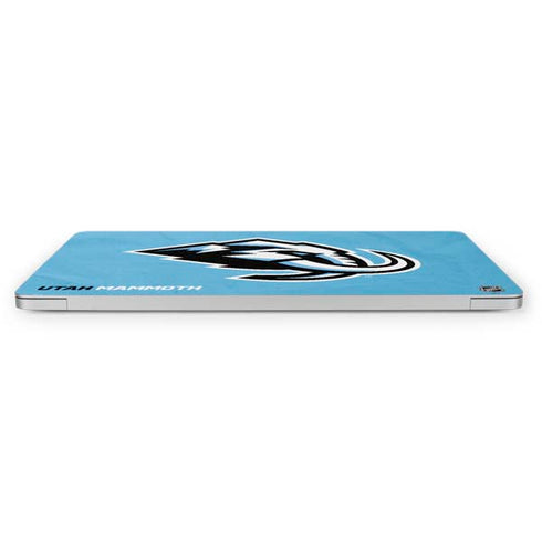 NHL Utah Mammoth Distressed Blue Apple MacBook Pro 16-inch Skin
