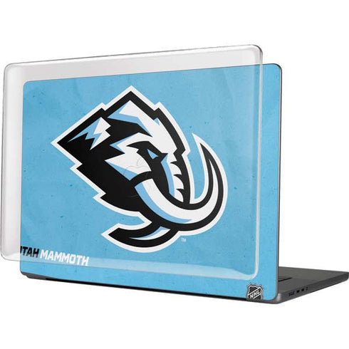 NHL Utah Mammoth Distressed Blue MacBook Cases