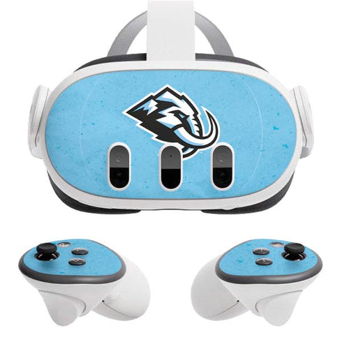 NHL Utah Mammoth Distressed Blue Meta Quest 3 Skin