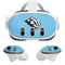 NHL Utah Mammoth Distressed Blue Meta Quest 3 Skin