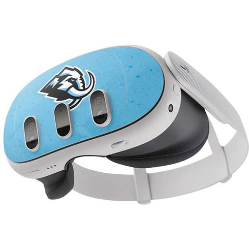 NHL Utah Mammoth Distressed Blue Meta Quest 3 Skin