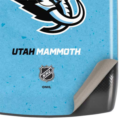 NHL Utah Mammoth Distressed Blue Motorola RAZR Skin