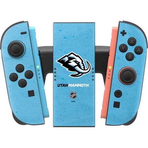 NHL Utah Mammoth Distressed Blue Nintendo Switch 2 (2025) Joy-Con Controller Skin
