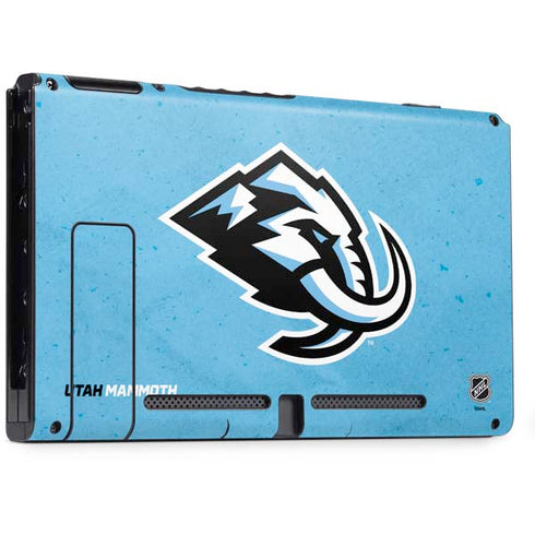 NHL Utah Mammoth Distressed Blue Nintendo Switch Bundle Skin