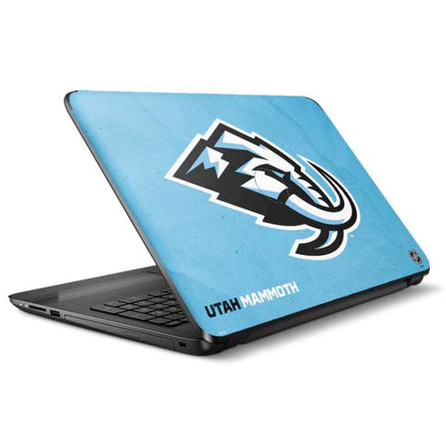 NHL Utah Mammoth Distressed Blue HP Notebook Skin