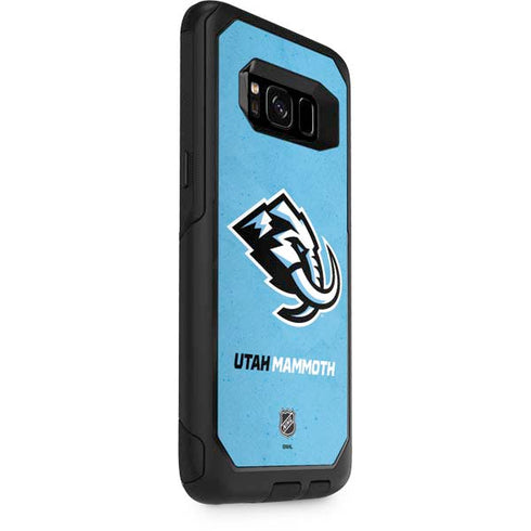 NHL Utah Mammoth Distressed Blue Otterbox Commuter Galaxy Skin