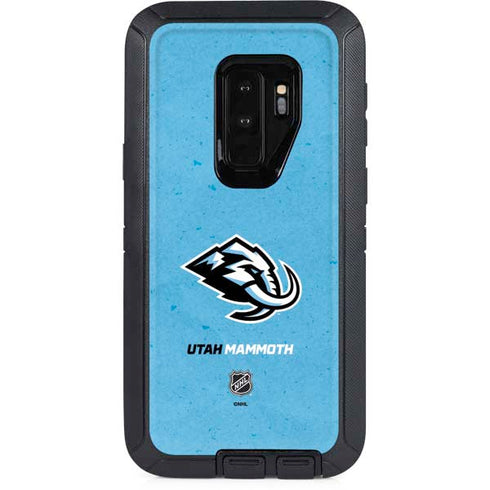 NHL Utah Mammoth Distressed Blue Otterbox Defender Galaxy Skin