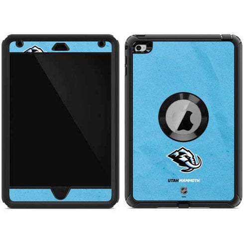 NHL Utah Mammoth Distressed Blue Otterbox Defender iPad Skin