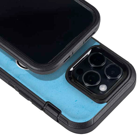 NHL Utah Mammoth Distressed Blue Otterbox Defender iPhone Skin