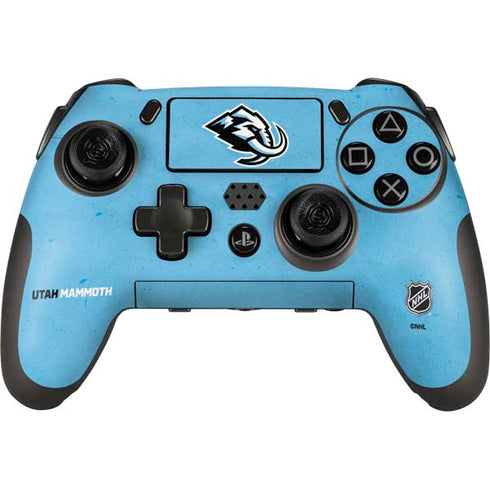 NHL Utah Mammoth Distressed Blue PlayStation Scuf Vantage 2 Controller Skin