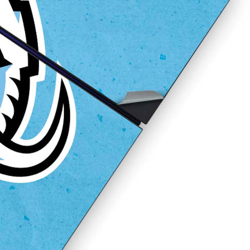 NHL Utah Mammoth Distressed Blue PS4 Console Skin